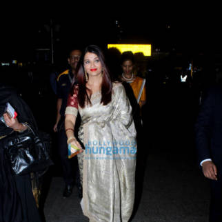 Aishwarya Rai Bachchan and John Abraham snapped at the airport