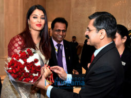 Aishwarya Rai Bachchan snapped attending an awards function