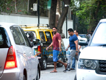 Ajay Devgn spotted in Juhu