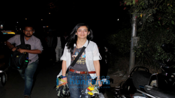 Akshara Haasan spotted in Bandra