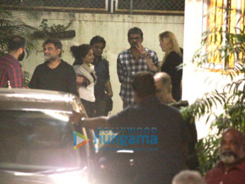 Akshay Kumar, Twinkle Khanna and R. Balki spotted at Sunny Super Sound in Juhu