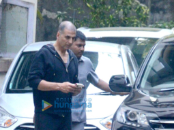 Akshay Kumar snapped in Juhu