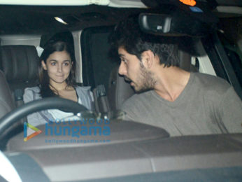 Alia Bhatt snapped at Sequel Cafe in Bandra