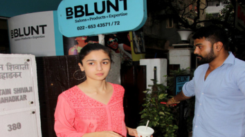 Alia Bhatt spotted at BBLUNT