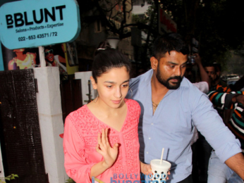 Alia Bhatt spotted at BBLUNT