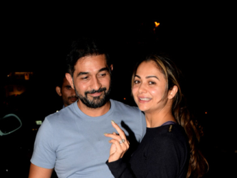 Amrita Arora snapped with her husband in Bandra