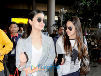 Anil Kapoor and Alia Bhatt snapped at the airport