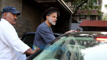 Anil Kapoor and Rhea Kapoor snapped in Juhu