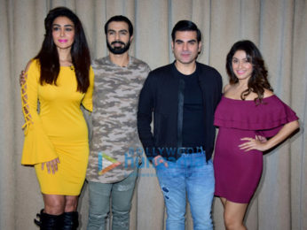 Arbaaz Khan and Manjari Fadnis snapped at the promotions of ‘Nirdosh’