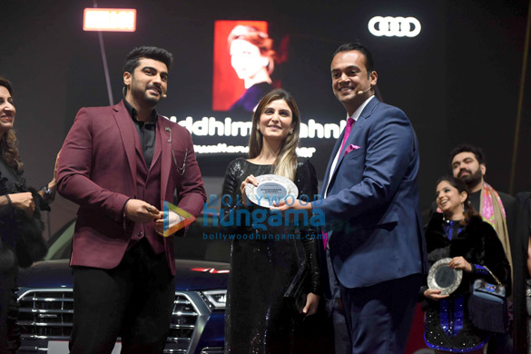 arjun kapoor manushi chhillar and others grace the launch of teh new audi 4