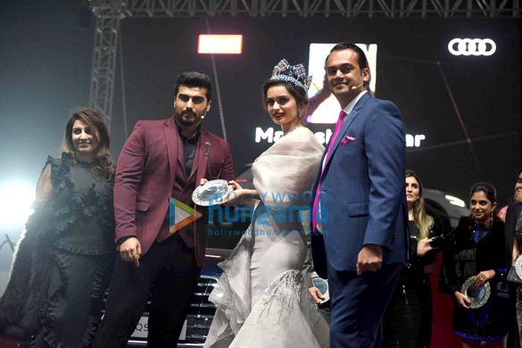 arjun kapoor manushi chhillar and others grace the launch of teh new audi 5