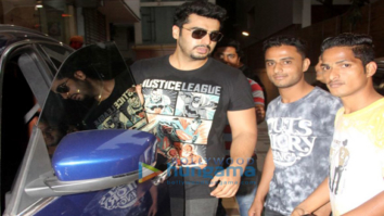 Arjun Kapoor spotted after dance practice in Bandra
