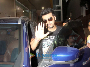 Arjun Kapoor spotted after dance practice in Bandra