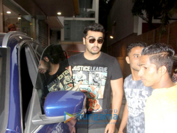 Arjun Kapoor spotted after dance practice in Bandra