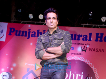 Ayushmann Khurrana, Sonu Sood and Jeetendra at 'Lohri Di Raat 2018'