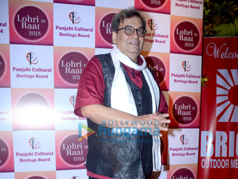 Ayushmann Khurrana, Sonu Sood and Jeetendra at 'Lohri Di Raat 2018'