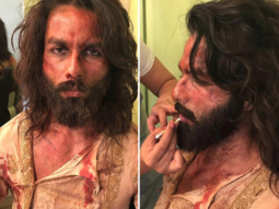BEHIND THE SCENES: Shahid Kapoor’s injured look as Maha Rawal Ratan Singh in Padmaavat is not to be missed