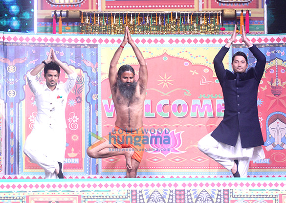 baba ramdev snapped on sets of dance india dance 4