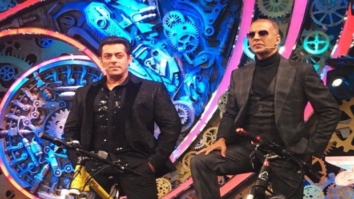 Bigg Boss 11 Finale: Salman Khan and Akshay Kumar are dapper dudes on cycles!