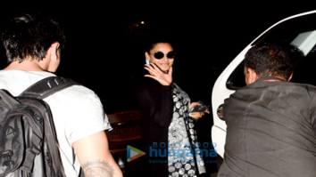 Bipasha Basu and Karan Singh Grover spotted at Myrah Spa, Juhu