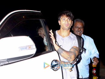 Bipasha Basu and Karan Singh Grover spotted at Myrah Spa, Juhu