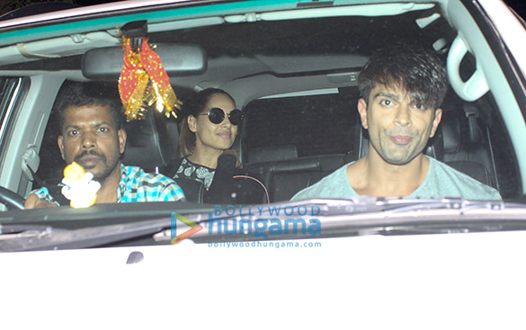 bipasha basu and karan singh grover spotted at myrah spa juhu 6