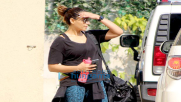Bipasha Basu snapped at her gym