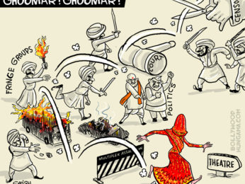 Bollywood Toons: Padmaavat reaches theatres, finally!