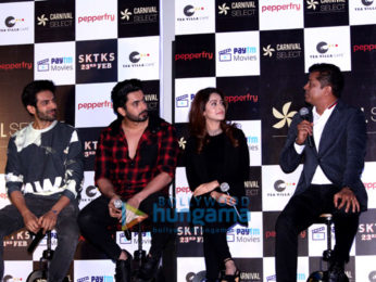 Cast of Sonu Ke Titu Ki Sweety grace the opening of Carnival Select Lounge at Carnival Cinemas IMAX Wadala