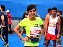 Celebs snapped at the Tata Mumbai Marathon 2018
