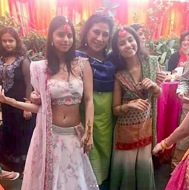 Check out Suhana Khan looks beautiful in a lehenga at a family wedding (3)