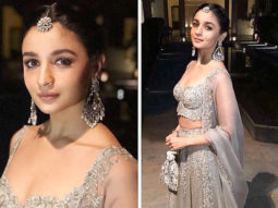 Daily Style Pill: Alia Bhatt looks nothing less than ethereal in a grey lehenga at her BFF’s wedding in Jodhpur!
