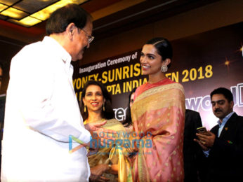 Deepika Padukone graces the inauguration ceremony of Yonex Sunrise India Open 2018 in New Delhi