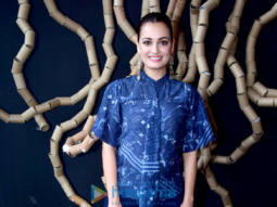 Dia Mirza snapped attending the Education conclave