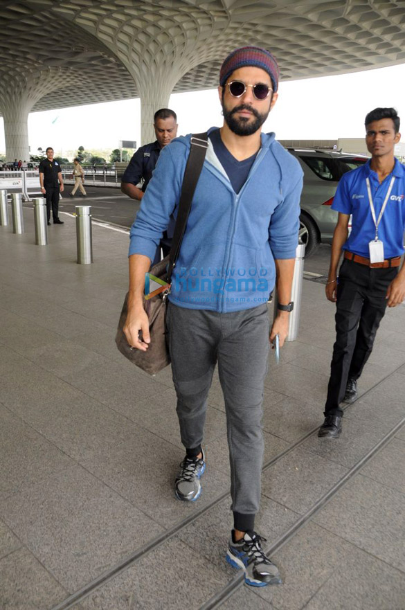 Farhan Akhtar, Zareen Khan and others snapped at the airport