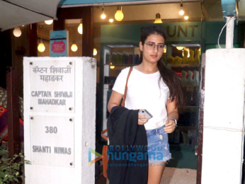 Fatima Sana Shaikh spotted at BBLUNT
