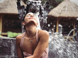 HOT! Jacqueline Fernandez looks sizzling while taking a hot spring shower in Thailand
