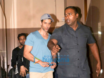 Hrithik Roshan and Kunal Kapoor spotted at PVR Juhu