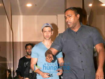 Hrithik Roshan and Kunal Kapoor spotted at PVR Juhu