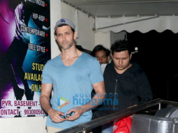Hrithik Roshan and Kunal Kapoor spotted at PVR Juhu