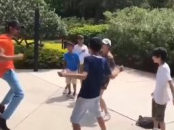 WATCH: Hrithik Roshan is the coolest babysitter while dancing with kids