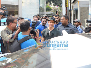 Hrithik Roshan snapped at Arko Gym