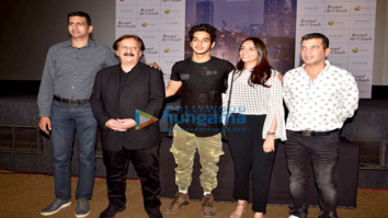 Ishaan Khatter, A.R. Rahman, Majid Majidi at the Beyond The Clouds trailer launch