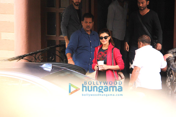 Jacqueline Fernandez snapped at Empire Studio