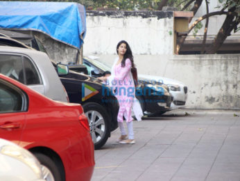 Janhvi Kapoor spotted outside the gym