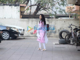 Janhvi Kapoor spotted outside the gym