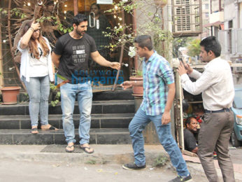John Abraham, Sushmita Sen and others spotted at Bandra
