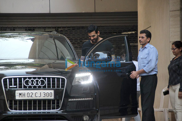 john abraham snapped outside a friends place 3