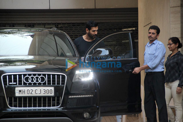 john abraham snapped outside a friends place 5