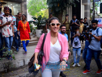 Kajol spotted at Salon Muah, Bandra